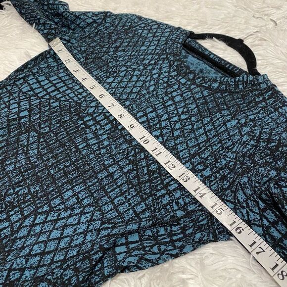 Lululemon Close to Crossing Long Sleeve Jacquard Tectonic Jacquard Shipmate Blac - Picture 4 of 7